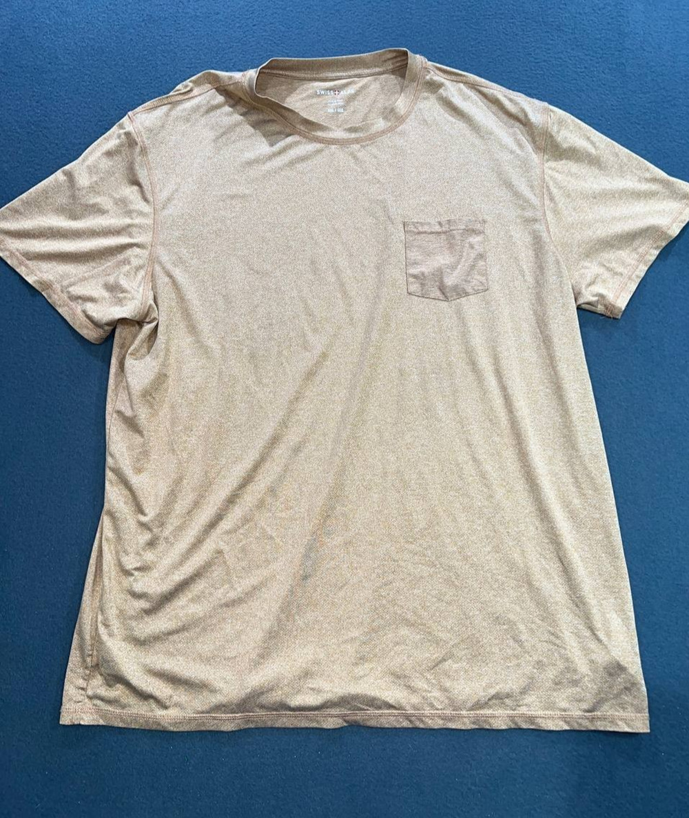 Swiss Alps Performance T-Shirt Hiking Sports Short Sleeve Wicking XXL A009237